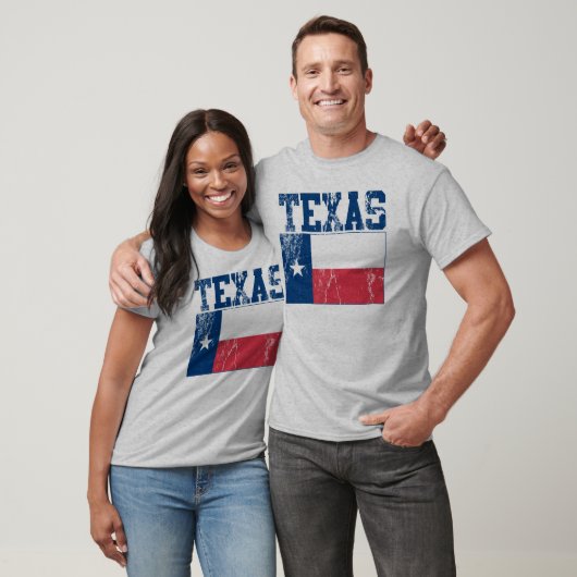Texas State Flag T-shirt (noodlijdend) (Unisex)