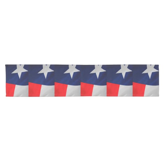 Texas State Flag Table Runner Korte Tafelloper (Horizontaal)
