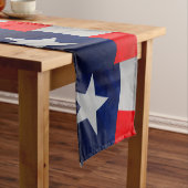 Texas State Flag Table Runner Korte Tafelloper (Voorbeeld)