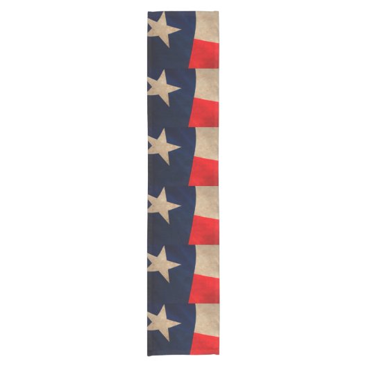  Texas State Flag Table Runner Korte Tafelloper (Voorkant)