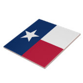 Texas State Flag Tegeltje (Zijkant)