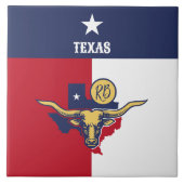 Texas State Flag Tegeltje (Voorkant)