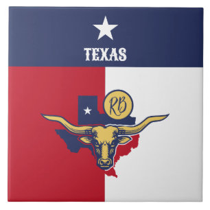 Texas State Flag Tegeltje