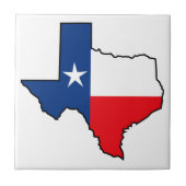Texas State Flag Tegeltje (Voorkant)