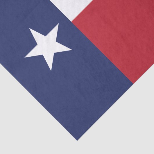 Texas State Flag Tissuepapier (Detail)