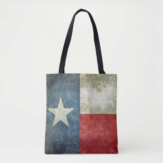 Texas State Flag Tote Bag (Voorkant)