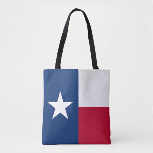 Texas State Flag Tote Bag (Voorkant)