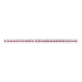 Texas State flag typografie design Satijnen Lint (Voorkant)