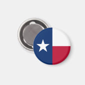 Texas State Flag Verenigde Staten Magneet (Voorkant / Achterkant)