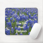 Texas State Flower Bluebonnets Mousepad Muismat (Met muis)