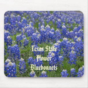 Texas State Flower Bluebonnets Mousepad Muismat