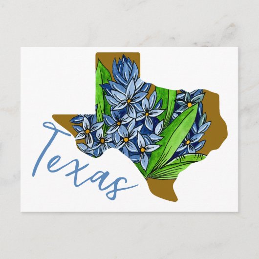Texas State Flower Briefkaart (Voorkant)