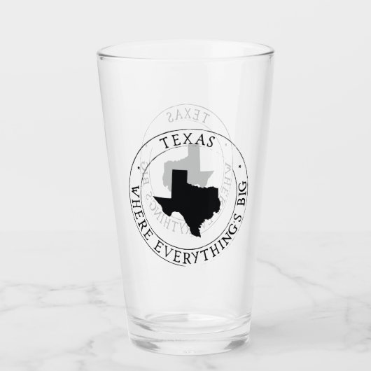 Texas State Glas Cup (Voorkant)