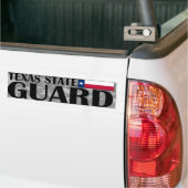 Texas State Guard Bumpersticker (Op Truck)