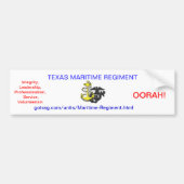 Texas State Guard Bumpersticker (Voorkant)