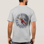 TEXAS STATE GUARD en 401Man T-shirt (Achterkant)