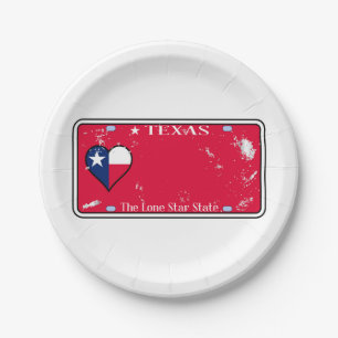 Texas State License Bord met schade