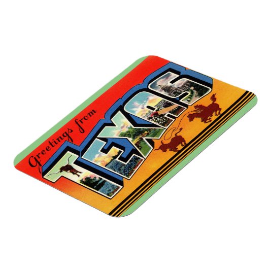 Texas State Magnet Magneet (Linkerzijde)