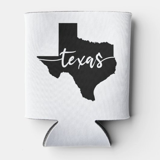 Texas State Map Blikjeskoeler (Voorkant)