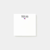 Texas State Map Flag Post-it® Notes (Voorkant)
