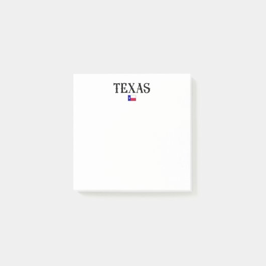 Texas State Map Flag Post-it® Notes (Voorkant)