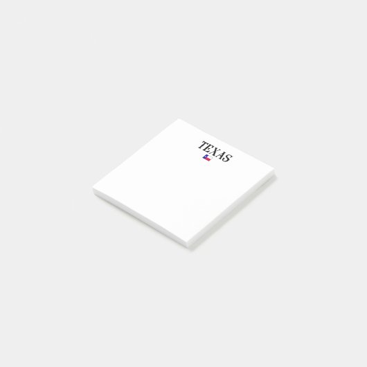 Texas State Map Flag Post-it® Notes (Schuin)