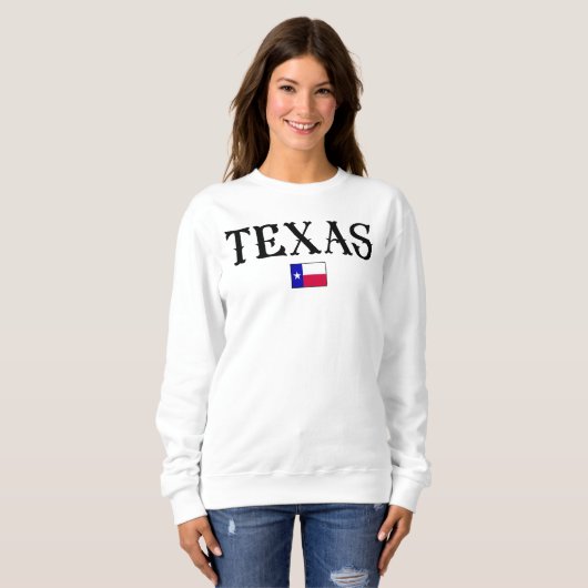 Texas State Map Flag Trui (Voorkant volledig)