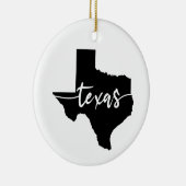 Texas State Map Keramisch Ornament (Rechts)