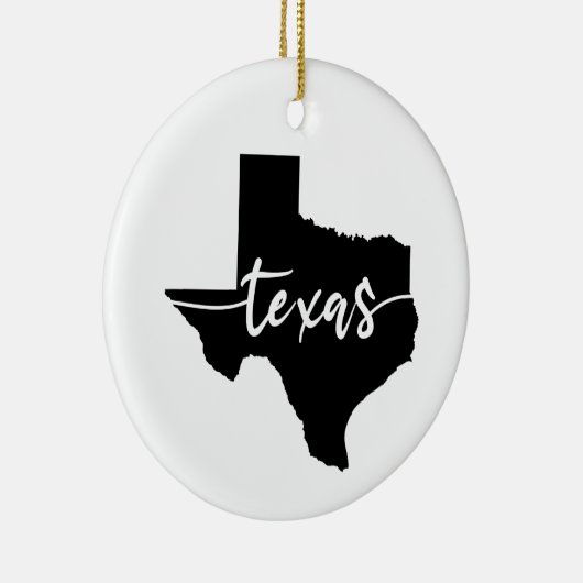 Texas State Map Keramisch Ornament (Rechts)