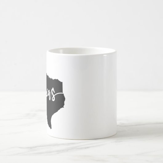 Texas State Map Koffiemok (Center)