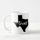 Texas State Map Koffiemok (Links)