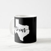 Texas State Map Koffiemok (Voorkant links)