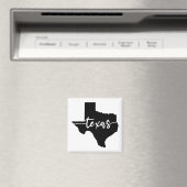 Texas State Map Magneet (Insitu (Vaatwasser))