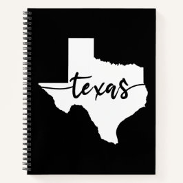Texas State Map Notitieboek