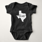 Texas State Map Romper (Voorkant)