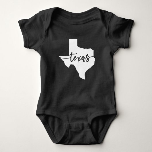 Texas State Map Romper (Voorkant)