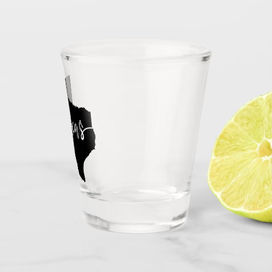 Texas State Map Shot Glas (Rechts)