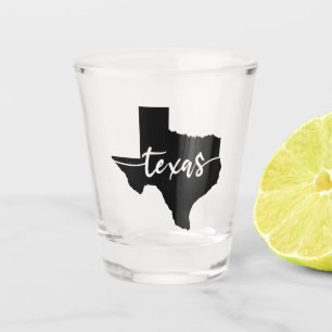 Texas State Map Shot Glas