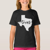 Texas State Map T-shirt (Voorkant)