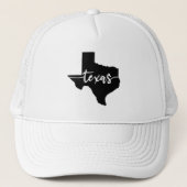 Texas State Map Trucker Pet (Voorkant)