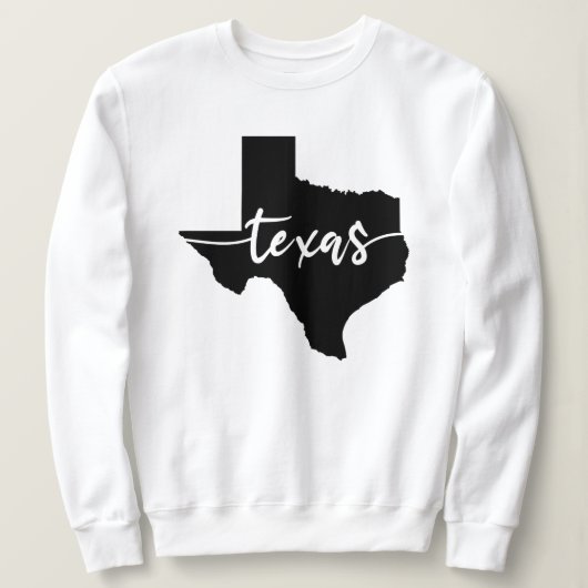 Texas State Map Trui (Design voorkant)