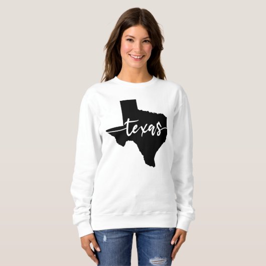 Texas State Map Trui (Voorkant volledig)