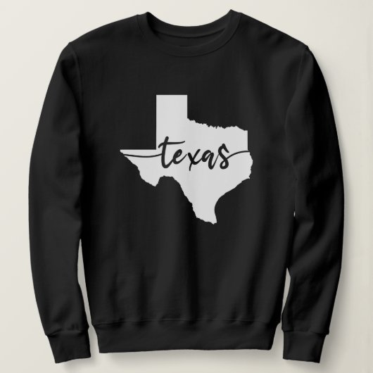 Texas State Map Trui (Design voorkant)
