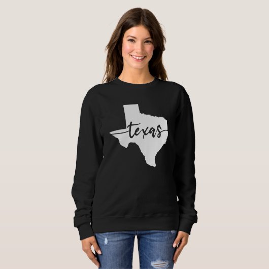 Texas State Map Trui (Voorkant volledig)