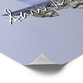 Texas State Photo insert and town name Poster (Hoek)