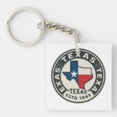 Texas State Pride Sleutelhanger (voorkant)