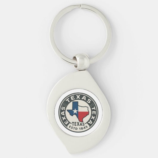 Texas State Pride Sleutelhanger (Voorkant)