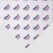 Texas State Pride Tissue Paper Tissuepapier (Detail)