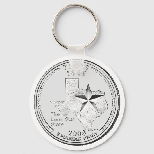 Texas State Quarter Sleutelhanger (Voorkant)