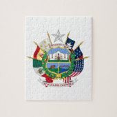 Texas State Seal 2 Legpuzzel (Verticaal)
